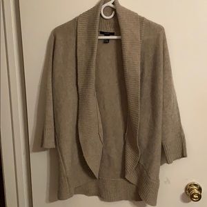 Forever 21 Dark Beige Cardigan SMALL